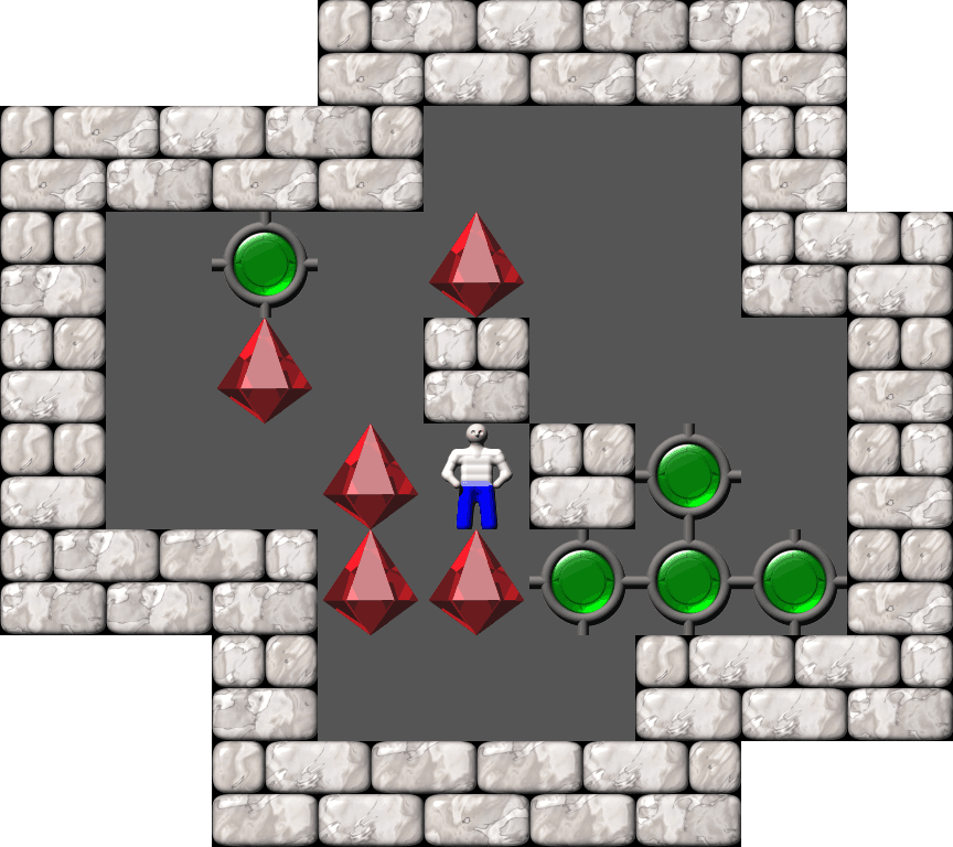 Sokoban Serg Belyaev 4 level 76